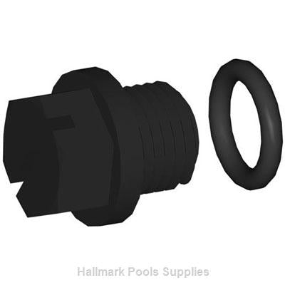 .25" Drain Plug W/ Gasket