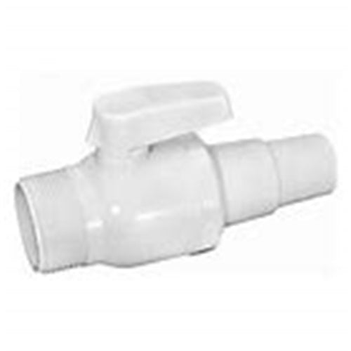 Hayward 1 1/2" MIP 2-Way Econoline Ball Valve ABS Hose Adapter
