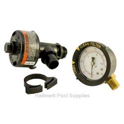 HI FLOW MANUAL Air Relief Valve W/ Gauge