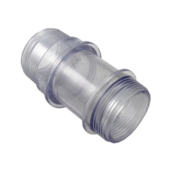 1.5" 22"/26" FILTER Backwash Sight Glass