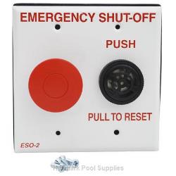 EMERGENCY SHUT-OFF Switch W/ Alarm