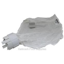 380/360 WHITE Zippered All-Purpose Bag