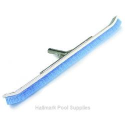 #905 24" BLUE NYLON Bristle Curved Alum Wall Brush