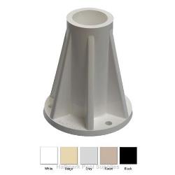 6" BEIGE Surface Mounting Anchor Flange