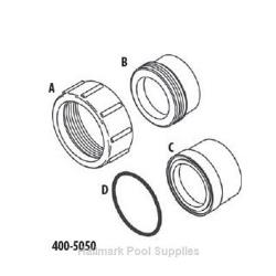 60/CS 2"S Sch40 Pvc Union